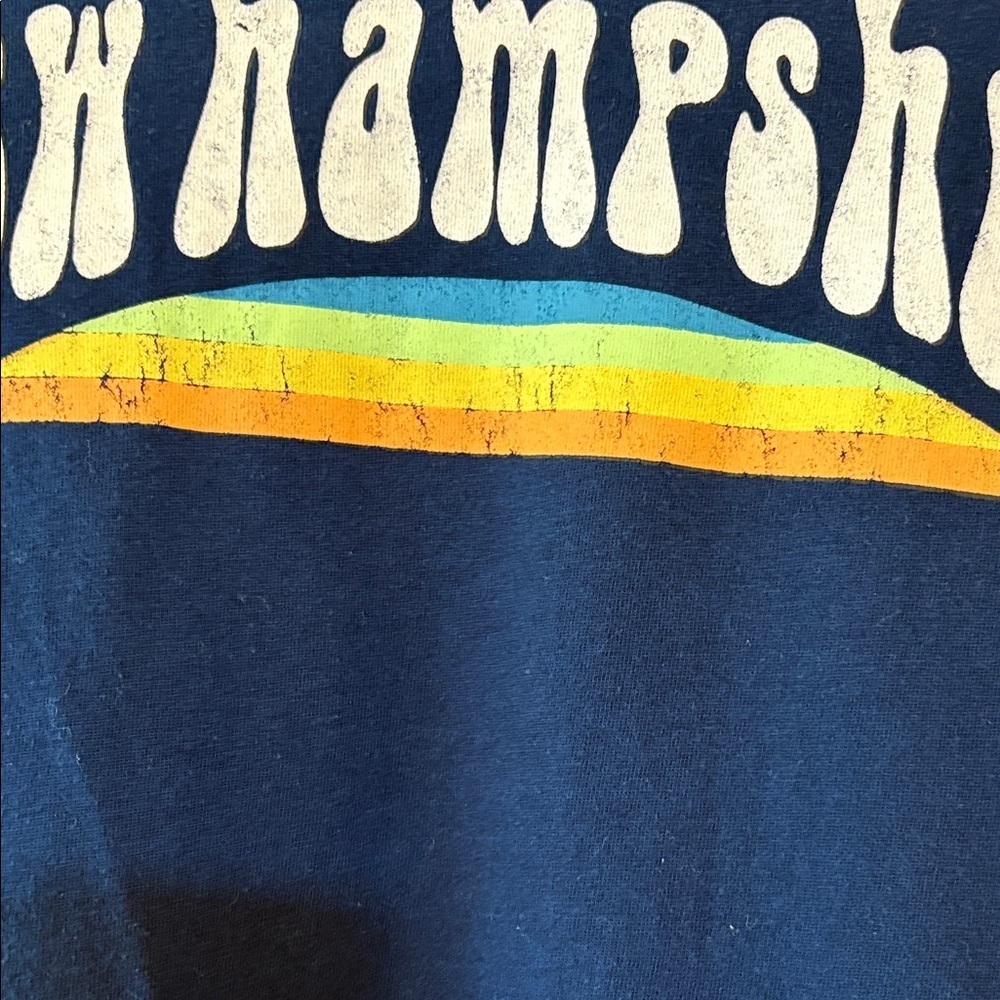 New Hampshire Navy Blue T-Shirt Size XXL - Picture 3 of 4